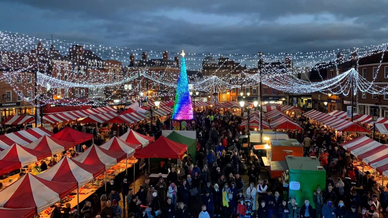 Newark Christmas Dickensian and Steampunk Market Visit Newark