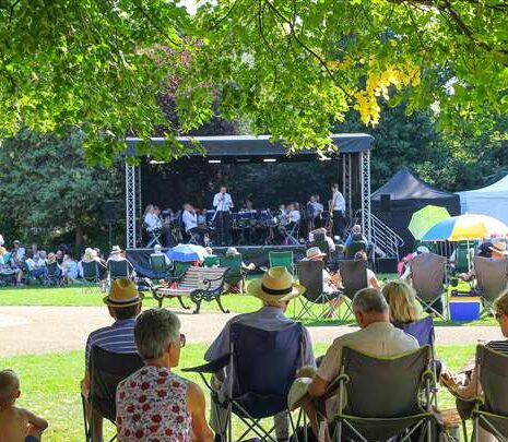 Brass Band Concert Newark Castle